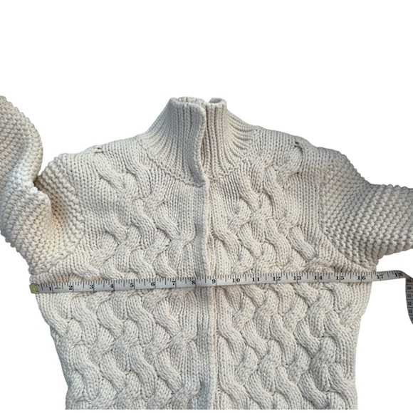 Ted Baker London Cream Chunky Knit Sweater Size 1/XS - Picture 8 of 11